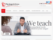 Tablet Screenshot of angerstress.com